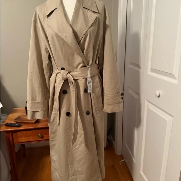 MNG by Mango Beige Trench Coat - Picture 3 of 5
